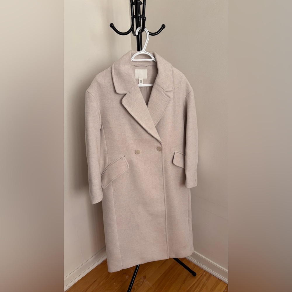H&M Cream Trench Coat